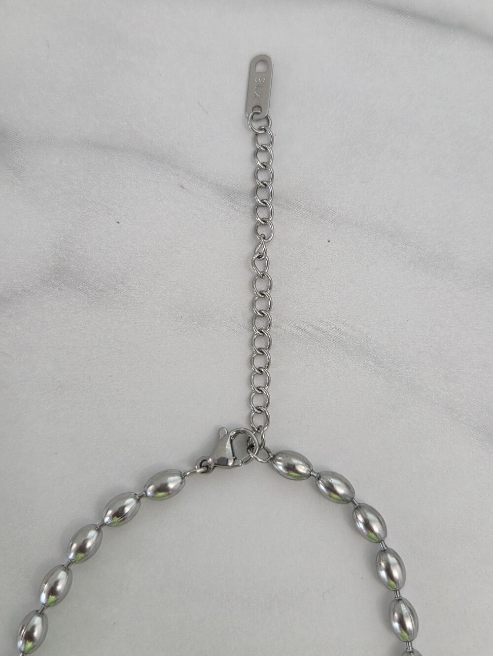 ​Gold & Silver Spiral Circle Pendant Necklace Clear Rhinestone - Picture 5 of 13